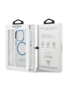 Hurtownia GSM - Case Guess GUHMP13LHTRMB Apple iPhone 13 Pro blau/blue Hartschale Metallkante Magsafe - GUE2227 - {ean13} - Hurt