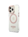 Hurtownia GSM - Etui Guess GUHMP13LHTRMP Apple iPhone 13 Pro roz/pink hard case Metal Outline Magsafe - GUE2228 - {ean13} - Hurt