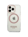 Hurtownia GSM - Etui Guess GUHMP13LHTRMP Apple iPhone 13 Pro roz/pink hard case Metal Outline Magsafe - GUE2228 - {ean13} - Hurt