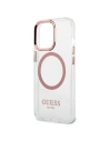 Hurtownia GSM - Etui Guess GUHMP13LHTRMP Apple iPhone 13 Pro roz/pink hard case Metal Outline Magsafe - GUE2228 - {ean13} - Hurt