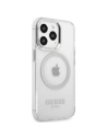 Hurtownia GSM - Etui Guess GUHMP13LHTRMS Apple iPhone 13 Pro ezüst/silver kemény tok Metal Outline Magsafe - GUE2229 - {ean13} - Hurt
