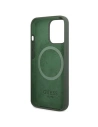 Hurtownia GSM - Etui Guess GUHMP13LSPLA Apple iPhone 13 Pro zielony/khaki hard case Silicone Logo Plate MagSafe - GUE2230 - {ean13} - Hurt