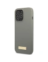 Wholesale Guess GUHMP13LSPLG Apple iPhone 13 Pro grey hard case Silicone Logo Plate MagSafe - GUE2231 - {ean13} - Hurt