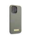 Wholesale Guess GUHMP13LSPLG Apple iPhone 13 Pro grey hard case Silicone Logo Plate MagSafe - GUE2231 - {ean13} - Hurt