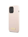 Wholesale Guess GUHMP13LSPLP Apple iPhone 13 Pro pink hard case Silicone Logo Plate MagSafe - GUE2233 - {ean13} - Hurt