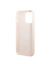 Wholesale Guess GUHMP13LSPLP Apple iPhone 13 Pro pink hard case Silicone Logo Plate MagSafe - GUE2233 - {ean13} - Hurt