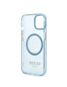 Hurtownia GSM - Etui Guess GUHMP13MHTCMB Apple iPhone 13 kék/blue kemény tok Arany Keret Átlátszó MagSafe - GUE2234 - {ean13} - Hurt