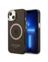 Hurtownia GSM - Etui Guess GUHMP13MHTCMK Apple iPhone 13 negru/black hard case Gold Outline Translucent MagSafe - GUE2235 - {ean13} - Hurt
