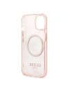 Hurtownia GSM - Etui Guess GUHMP13MHTCMP Apple iPhone 13 rózsaszín/pink kemény tok Arany Keret Átlátszó MagSafe - GUE2236 - {ean13} - Hurt