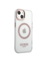 Hurtownia GSM - Etui Guess GUHMP13MHTRMP Apple iPhone 13 rózsaszín/pink kemény tok Fém Keret Magsafe - GUE2237 - {ean13} - Hurt