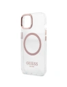 Hurtownia GSM - Etui Guess GUHMP13MHTRMP Apple iPhone 13 rózsaszín/pink kemény tok Fém Keret Magsafe - GUE2237 - {ean13} - Hurt