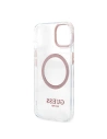 Hurtownia GSM - Etui Guess GUHMP13MHTRMP Apple iPhone 13 rózsaszín/pink kemény tok Fém Keret Magsafe - GUE2237 - {ean13} - Hurt