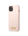 Hurtownia GSM - Etui Guess GUHMP13SSBPLP Apple iPhone 13 mini różowy/pink hard case Silicone Logo Plate MagSafe - GUE2242 - {ean13} - Hurt