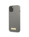 Hurtownia GSM - Case Guess GUHMP13SSPLG Apple iPhone 13 mini grau/grey Hartschale Silikon Logo Platte MagSafe - GUE2243 - {ean13} - Hurt