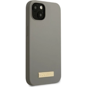 Hurtownia GSM - Etui Guess GUHMP13SSPLG Apple iPhone 13 mini szürke/grey kemény tok Szilikon Logó Plate MagSafe - GUE2243 - {ean13} - Hurt