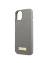 Hurtownia GSM - Case Guess GUHMP13SSPLG Apple iPhone 13 mini grau/grey Hartschale Silikon Logo Platte MagSafe - GUE2243 - {ean13} - Hurt