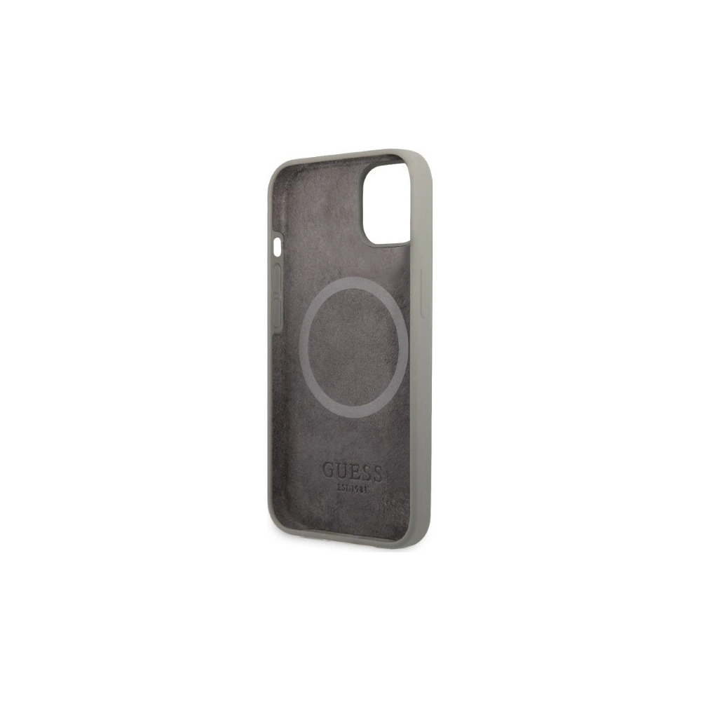 Hurtownia GSM - Etui Guess GUHMP13SSPLG Apple iPhone 13 mini šedé/grey tvrdý kryt silikonová destička MagSafe - GUE2243 - {ean13} - Hurt
