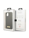 Hurtownia GSM - Case Guess GUHMP13SSPLG Apple iPhone 13 mini grau/grey Hartschale Silikon Logo Platte MagSafe - GUE2243 - {ean13} - Hurt