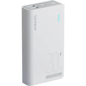 Hurtownia GSM - Powerbank Romoss Sense 4S Pro 10000mAh, 30W (alb) - ROM14 - {ean13} - Hurt