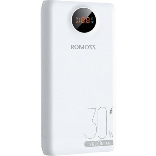Hurtownia Romoss - 6936857200987 - ROM18 - Powerbank Romoss SW20S Pro 20000mAh, 30W (biały) - B2B homescreen
