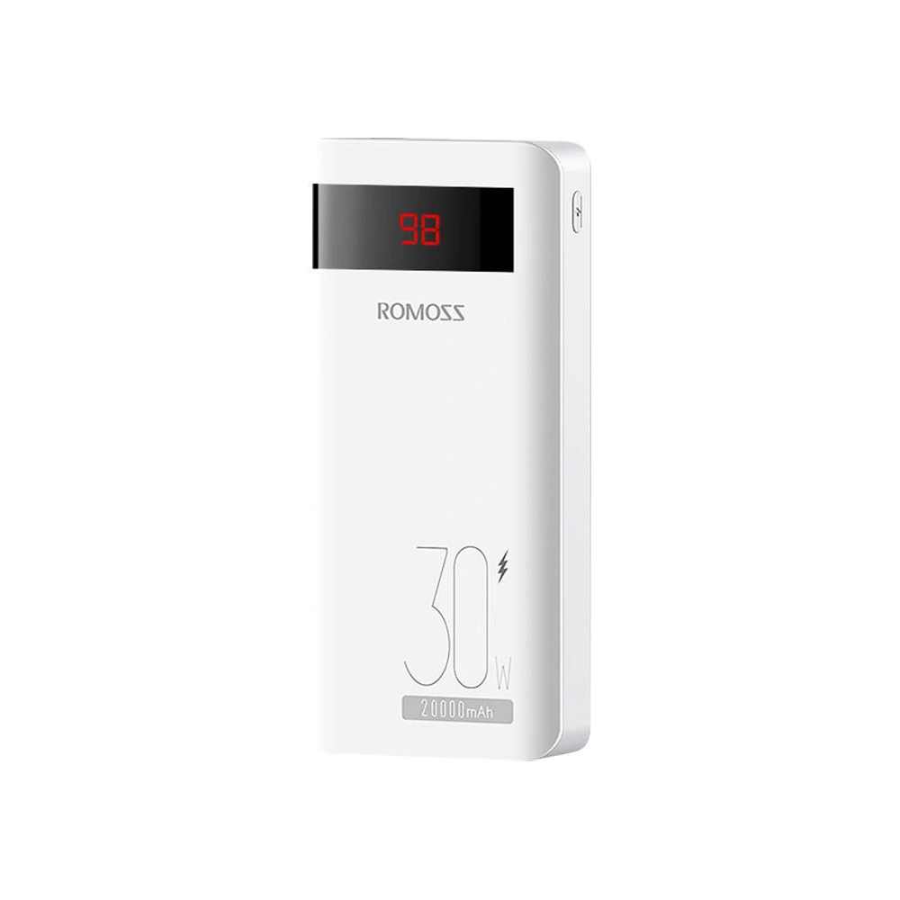 Hurtownia GSM - Powerbank Romoss Sense6PS Pro 20000mAh, 30W (alb) - ROM19 - {ean13} - Hurt
