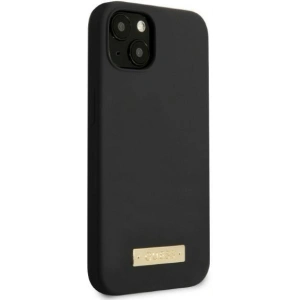 Hurtownia GSM - Etui Guess GUHMP13SSPLK Apple iPhone 13 mini fekete/black kemény tok Szilikon Logó Lemez MagSafe - GUE2244 - {ean13} - Hurt