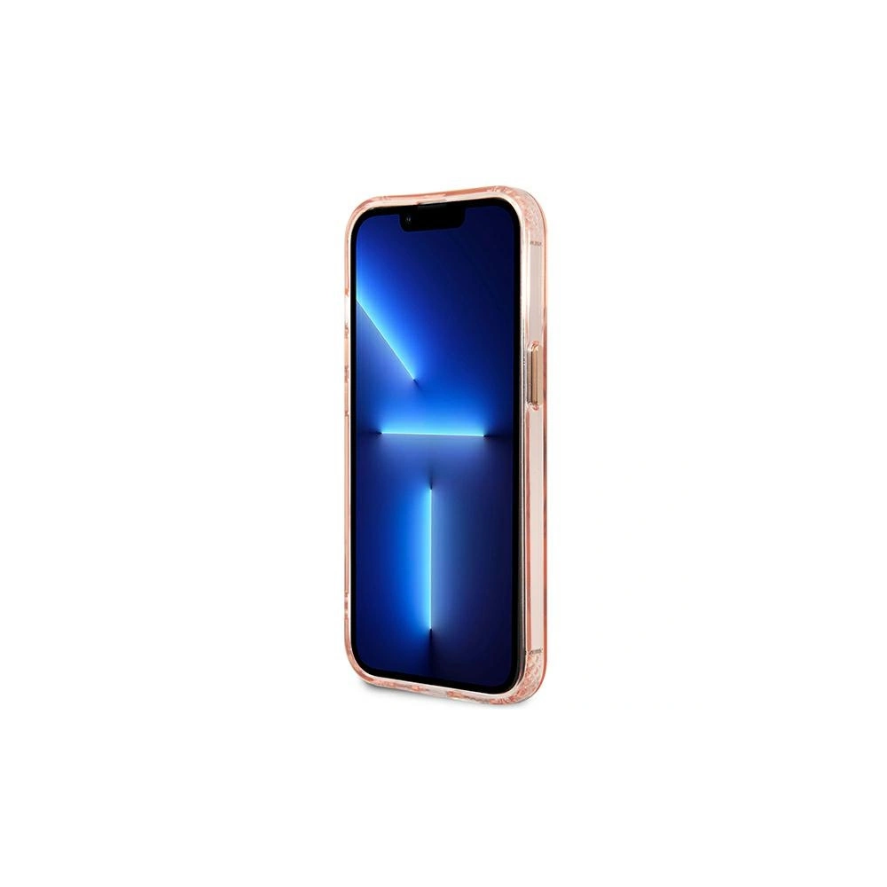 Hurtownia GSM - Etui Guess GUHMP13XHTCMP Apple iPhone 13 Pro Max rózsaszín/pink kemény tok Arany Körvonal Áttetsző MagSafe - GUE2248 - {ean13} - Hurt