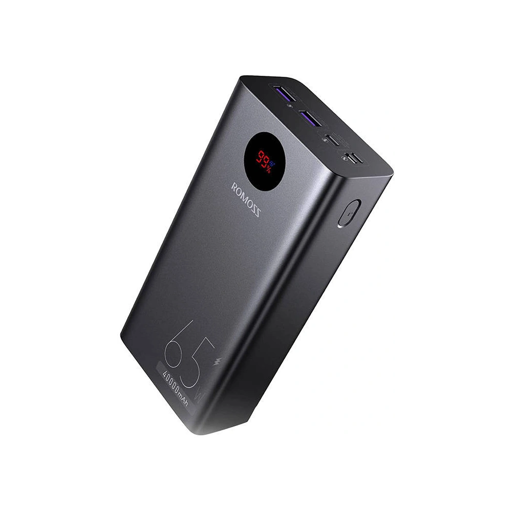 Hurtownia GSM - Powerbank Romoss PEA40 Pro 40000mAh, 65W (fekete) - ROM27 - {ean13} - Hurt