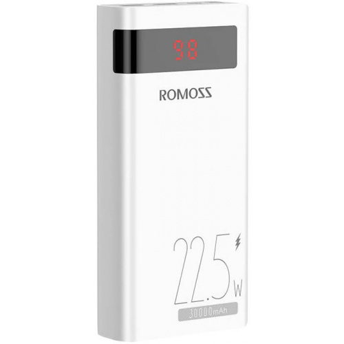 Romoss Distributor - 6973693497256 - ROM29 - Powerbank Romoss SENSE8PF 30000mAh, 22.5W (white) - B2B homescreen