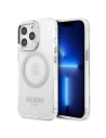 Hurtownia GSM - Etui Guess GUHMP13XHTRMS Apple iPhone 13 Pro Max argintiu/silver hard case Metal Outline Magsafe - GUE2251 - {ean13} - Hurt