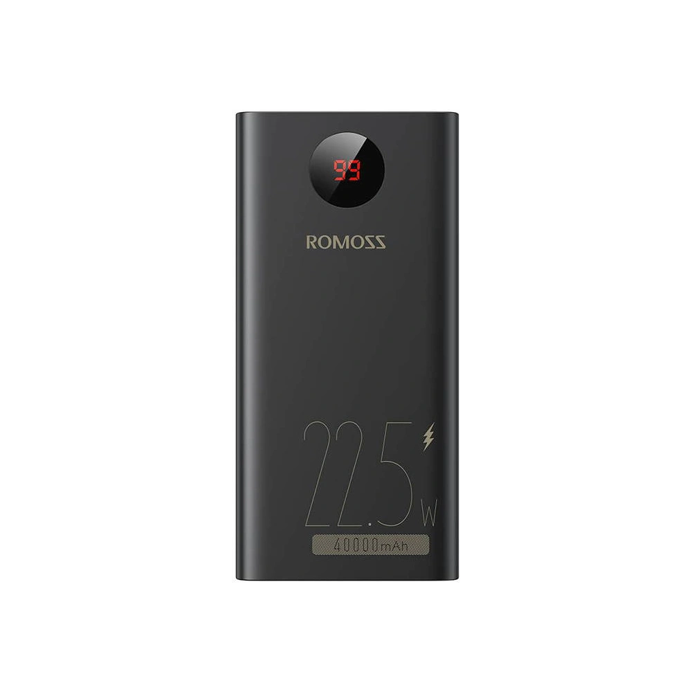 Hurtownia GSM - Powerbank Romoss PEA40PF 40000mAh, 22.5W (negru) - ROM33 - {ean13} - Hurt