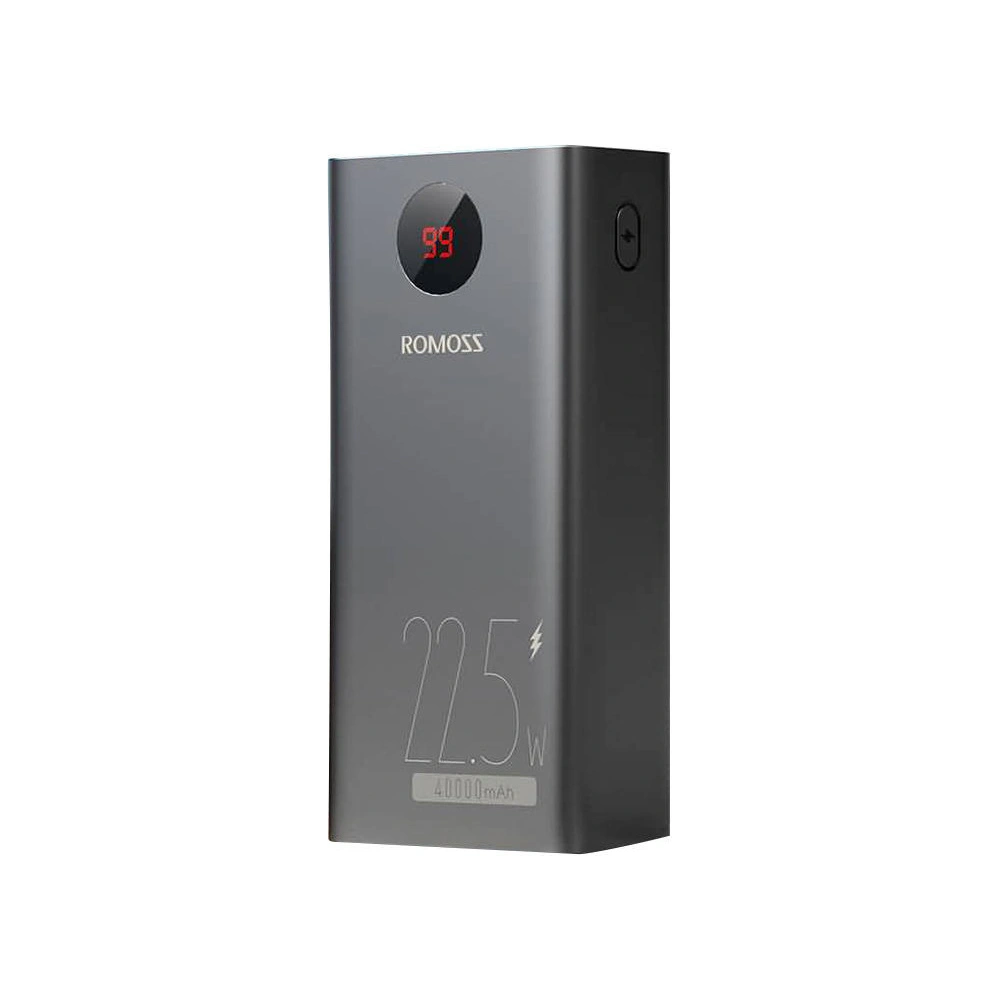 Hurtownia GSM - Powerbank Romoss PEA40PF 40000mAh, 22.5W (negru) - ROM33 - {ean13} - Hurt