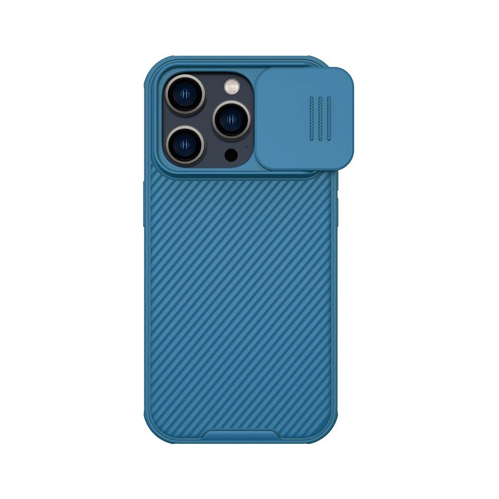 Hurtownia GSM - Etui Nillkin Camshield Pro Apple iPhone 14 Pro Max niebieski - NLK728 - {ean13} - Hurt