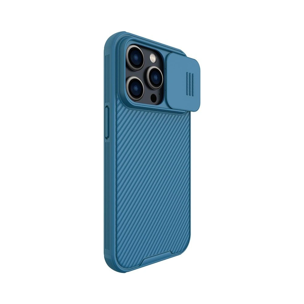 Hurtownia GSM - Etui Nillkin Camshield Pro Apple iPhone 14 Pro Max niebieski - NLK728 - {ean13} - Hurt