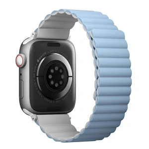 Hurtownia GSM - UNIQ Revix Apple Watch 4/5/6/7/SE/8/9/Ultra 44/45/49mm Fordítható Magnetic fehér-kék/white-blue - UNIQ818 - {ean13} - Hurt