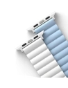 Wholesale UNIQ Revix strap Apple Watch 4/5/6/7/SE/8/9/Ultra 44/45/49mm Reversible Magnetic white-blue - UNIQ818 - {ean13} - Hurt