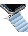 Wholesale UNIQ Revix strap Apple Watch 4/5/6/7/SE/8/9/Ultra 44/45/49mm Reversible Magnetic white-blue - UNIQ818 - {ean13} - Hurt