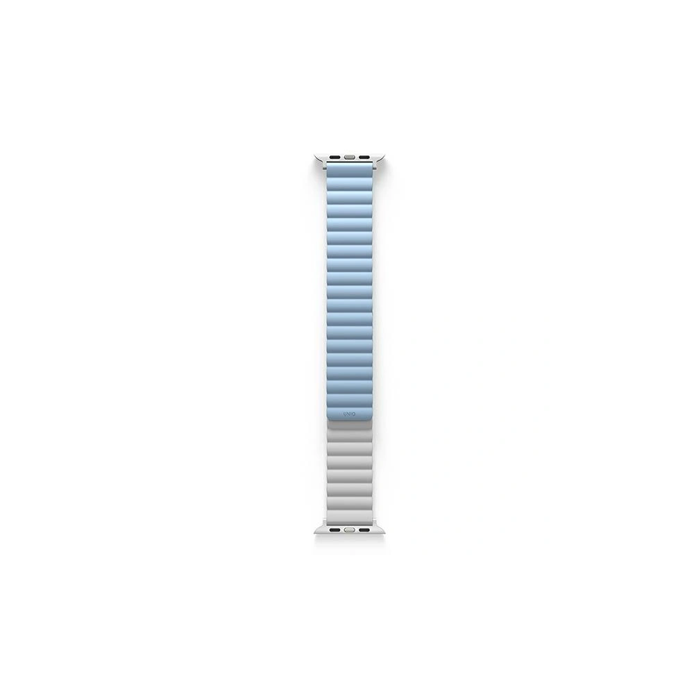Wholesale UNIQ Revix strap Apple Watch 4/5/6/7/SE/8/9/Ultra 44/45/49mm Reversible Magnetic white-blue - UNIQ818 - {ean13} - Hurt