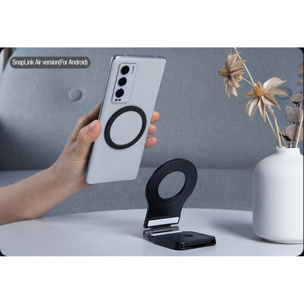 Wholesale Nillkin Snapflex Magnetic Mount MagSafe Holder + adapter Snaplink black - NLK758 - {ean13} - Hurt