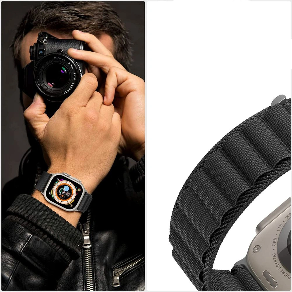 Hurtownia GSM - Tech-Protect Nylon Pro Strap Apple Watch 4/5/6/7/SE/8/9/Ultra 44/45/49mm Mousy - THP1465 - {ean13} - Hurt