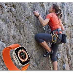 Hurtownia GSM - Tech-Protect Nylon Pro Strap Apple Watch 4/5/6/7/SE/8/9/Ultra 44/45/49mm Orange - THP1466 - {ean13} - Hurt