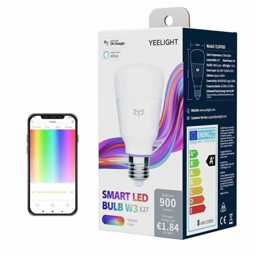 Yeelight Distributor - 0608887786811 - OT-361 - [OUTLET] Yeelight LED Smart Bulb W3 (color) - B2B homescreen