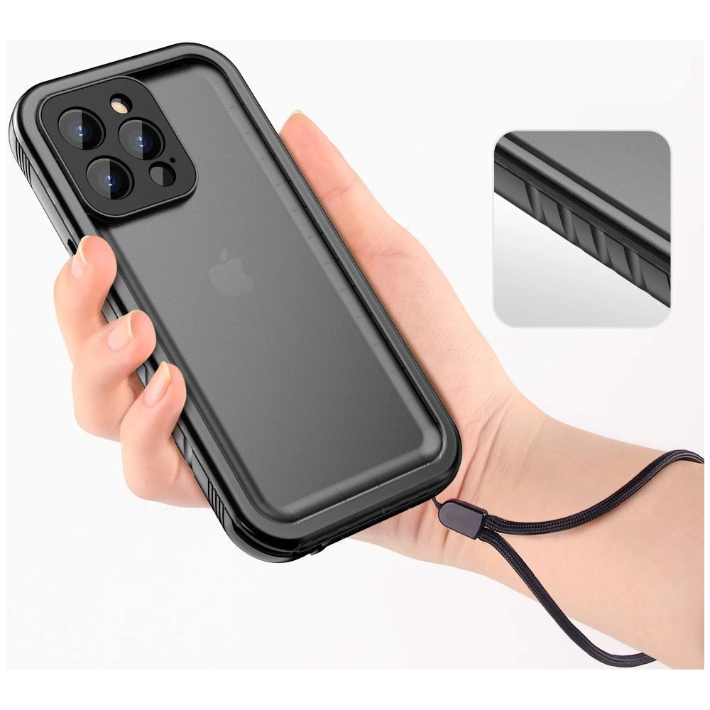 Hurtownia GSM - Case Tech-Protect Shellbox IP68 Apple iPhone 14 Plus / 15 Plus Schwarz - THP1469 - {ean13} - Hurt