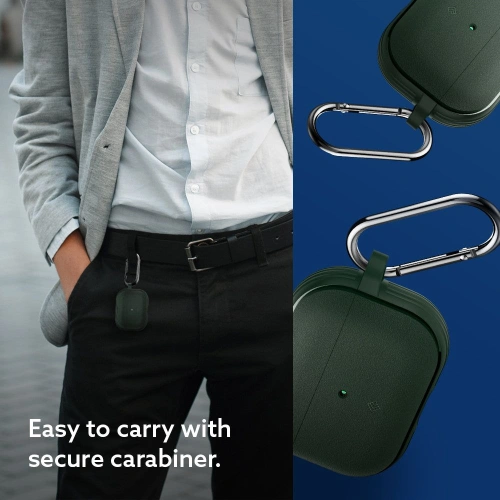 Etui Caseology Vault Apple AirPods Pro 1 Midnight Green