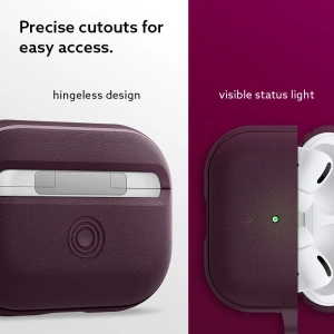 Hurtownia GSM - Etui Caseology Vault Apple AirPods Pro 1 Burgundské - CSL86 - {ean13} - Hurt