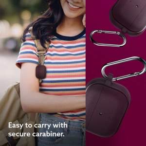 Hurtownia GSM - Etui Caseology Vault Apple AirPods Pro 1 Burgundské - CSL86 - {ean13} - Hurt