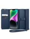 Etui Spigen Wallet S Apple iPhone 14 Klasszikus Kék