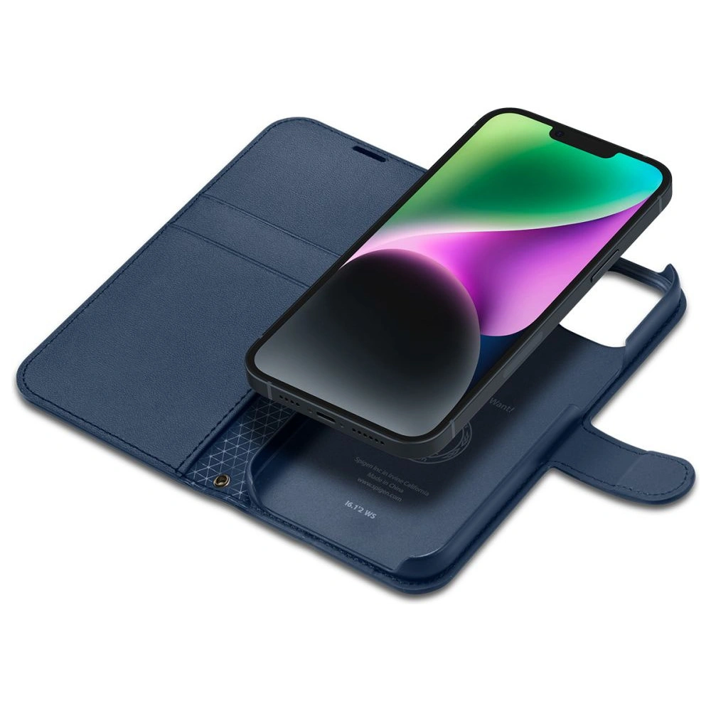 Wholesale Spigen Wallet S Apple iPhone 14 Classic Blue - SPN2563 - {ean13} - Hurt