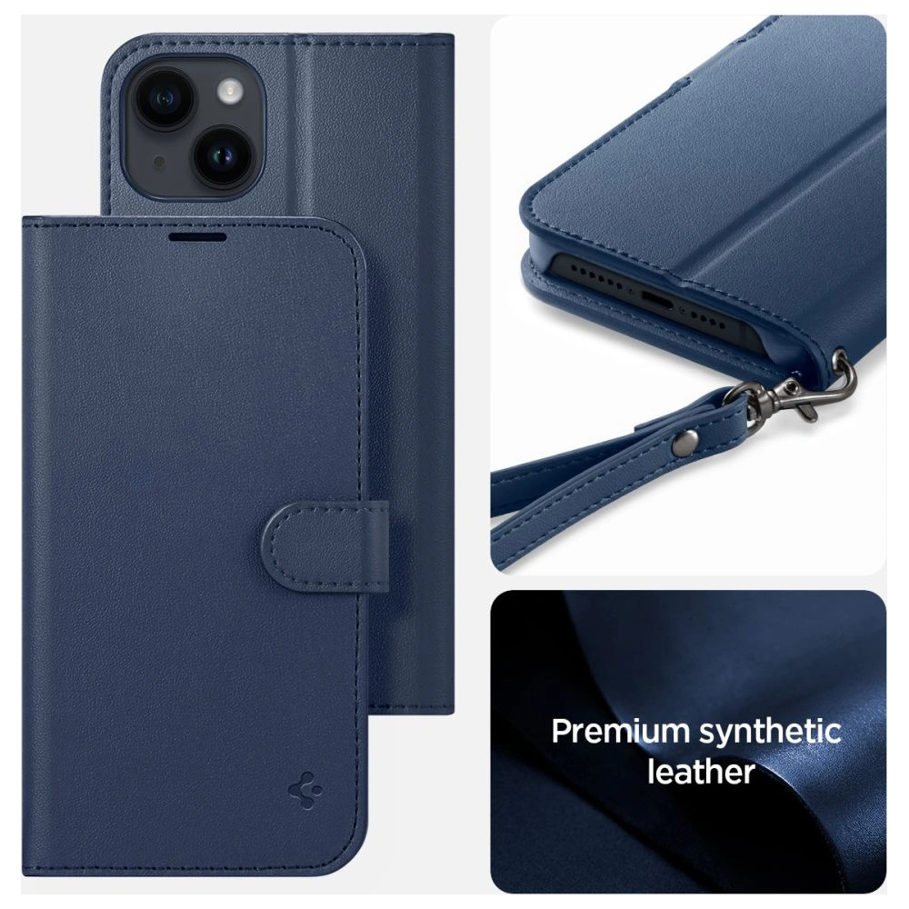 Wholesale Spigen Wallet S Apple iPhone 14 Classic Blue - SPN2563 - {ean13} - Hurt