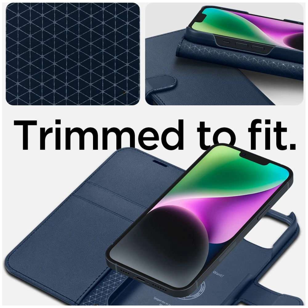 Hurtownia GSM - Etui Spigen Wallet S Apple iPhone 14 Klasszikus Kék - SPN2563 - {ean13} - Hurt